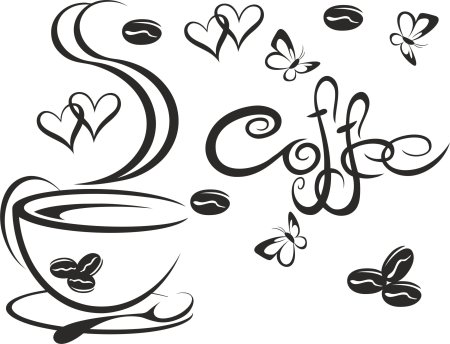 Наклейки на кухню чай