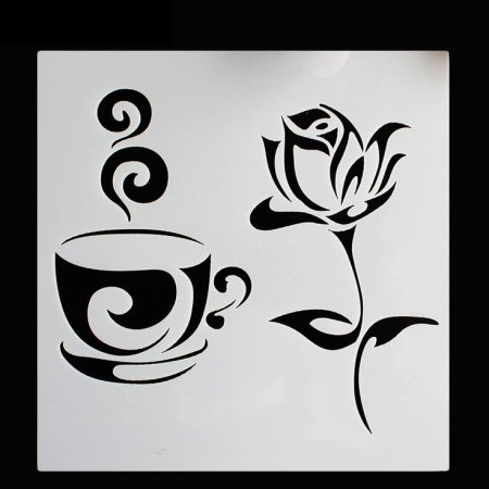 Кухонные трафареты для декора