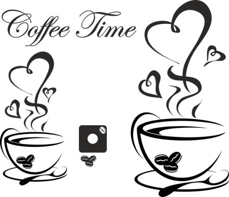 Рисунок для кухни трафарет