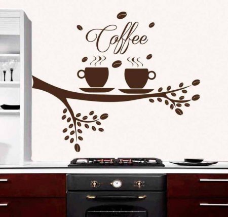 Интерьерные наклейки для кухни