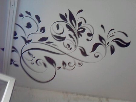 Трафареты для декора потолка