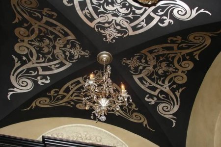 Кружево на потолке
