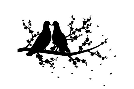 Трафареты птиц для декора