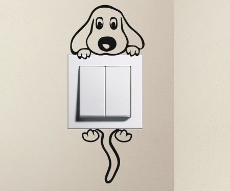 Прикольные трафареты для стен