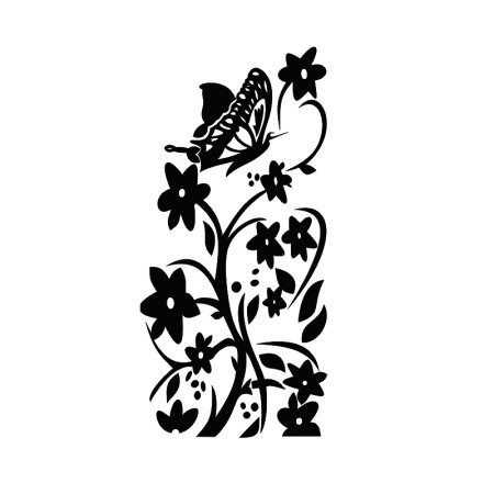 Трафаретные узоры на мебели