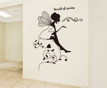 Трафареты рисунков на стену