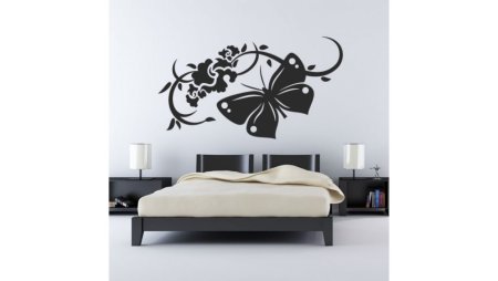 Трафарет для спальни