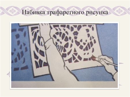 Трафареты для нанесения рисунка на поверхность