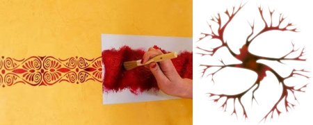 Губка для нанесения трафарета