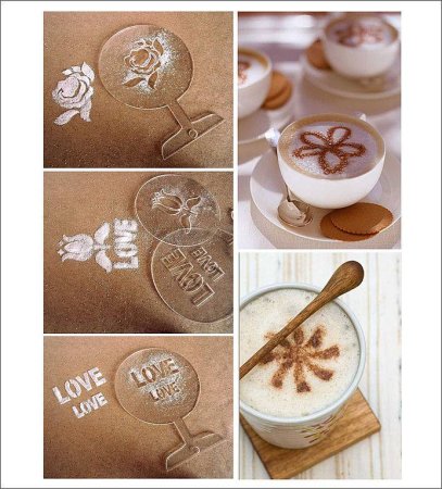 Трафарет для капучино