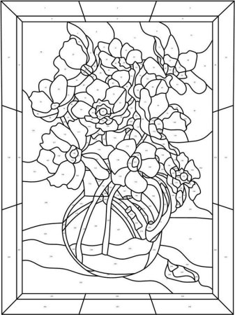 Контур для витража