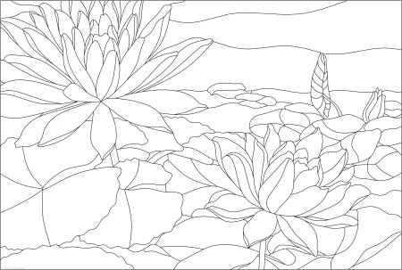 Эскиз витража