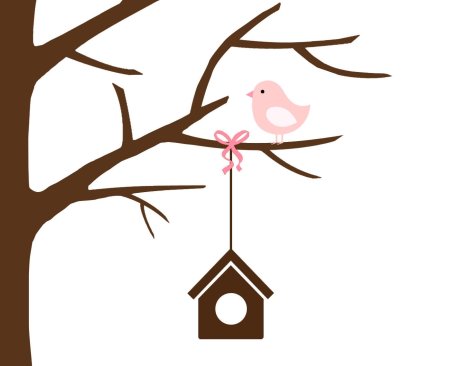 Скворечник раскраска