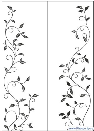 Трафареты для рисунка на шкаф