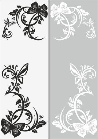 Трафарет для шкафа