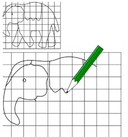 Сетка для переноса рисунка
