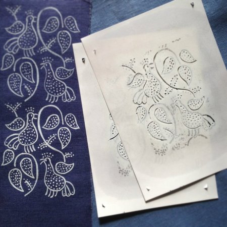 Нанесение рисунка на ткань