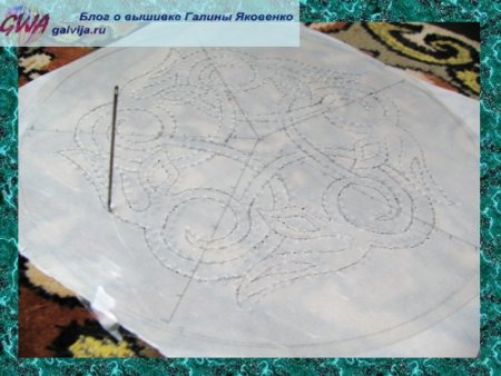 Перенос рисунка с бумаги на ткань