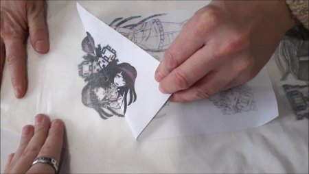 Рисунки переводилки на ткань