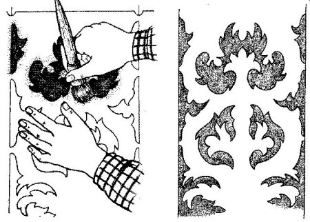Прямые и обратные трафареты