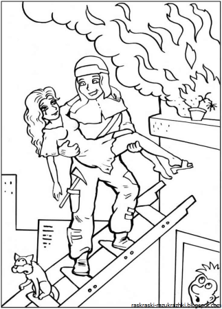 Раскраска стройка