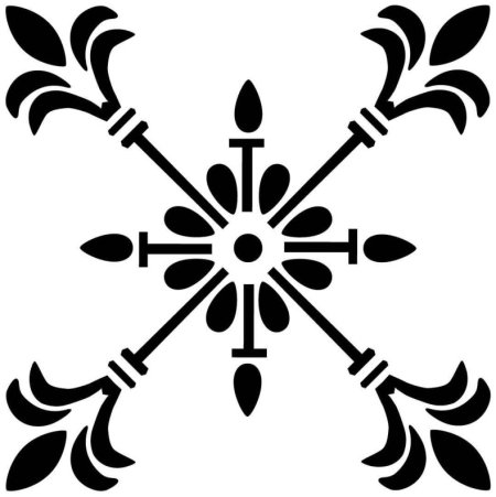 Трафареты для декора плитки