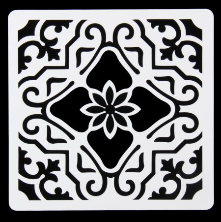 Плитка азулежу трафарет