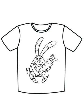 Раскраска одежда для мальчиков