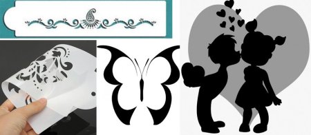 Трафареты для покраски бочки