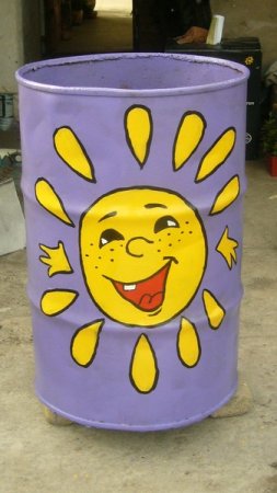 Бочки Раскрашенные для дачи