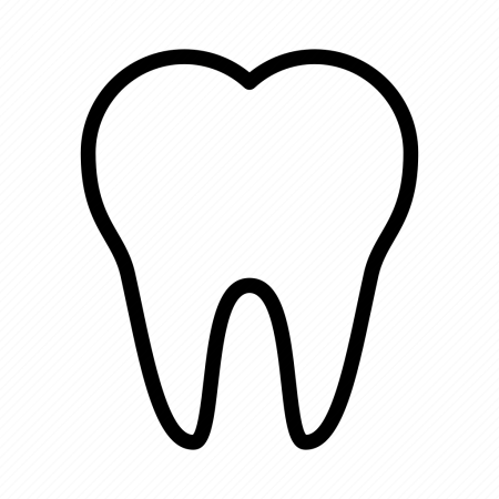 Значок зуба