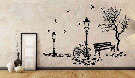 Трафареты для стен на улице