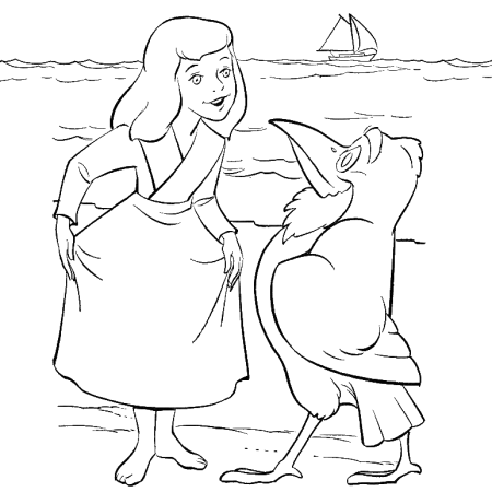 Снежная Королева трафарет