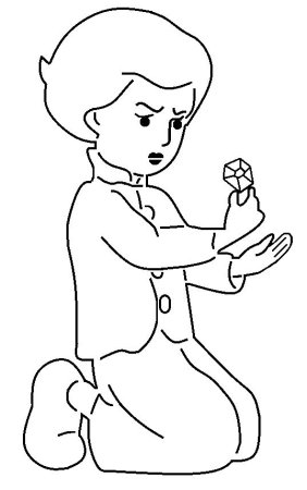 Снежная Королева раскраска