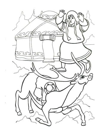 Снежная Королева рисунок