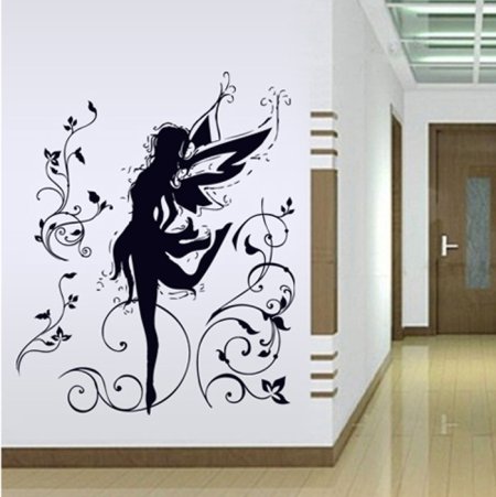 Трафареты феи декор на стену