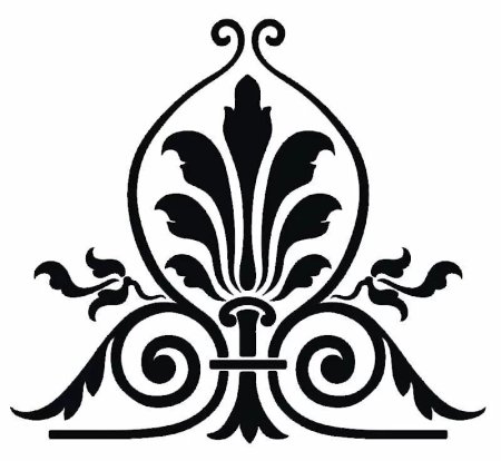 Трафарет узор