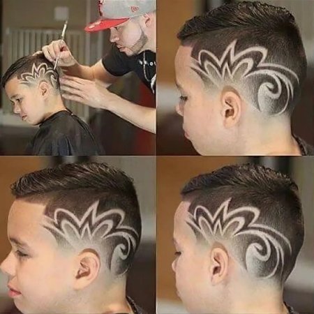 Трафарет для стрижки