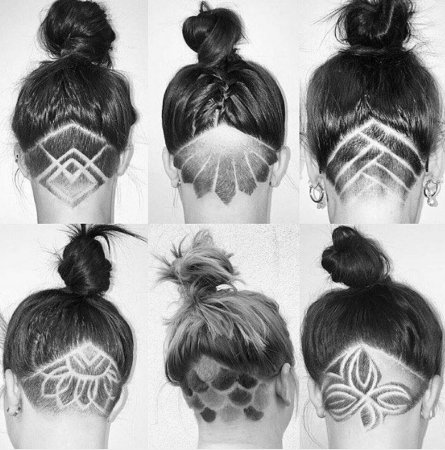 Мужские стрижки рисунки на голове