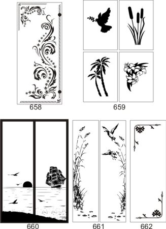 Узор для дверцы шкафа