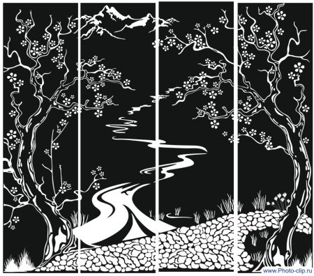 Пескоструйный пейзаж