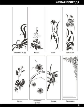 Трафарет для шкафа