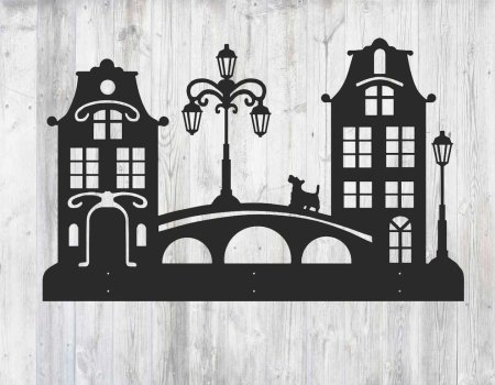 Ключница силуэт