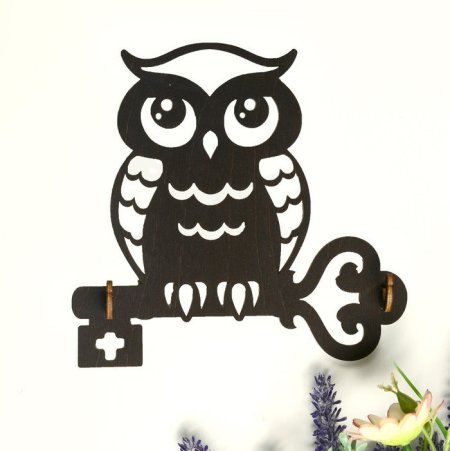 Ключница Совы из фанеры
