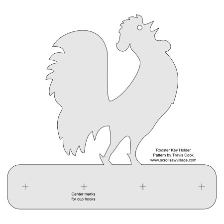 Чертежи для выпиливания лобзиком из фанеры ключницы