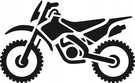 Трафарет мотоцикла