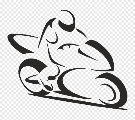 Мотоцикл Выжигание