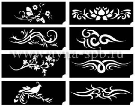 Трафареты для травления на металле