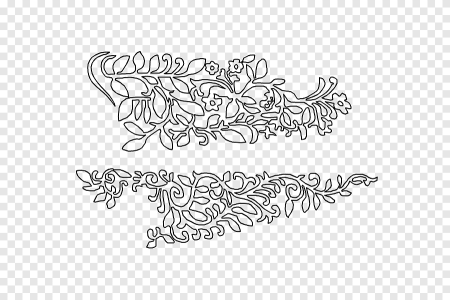 Векторный узор на нож