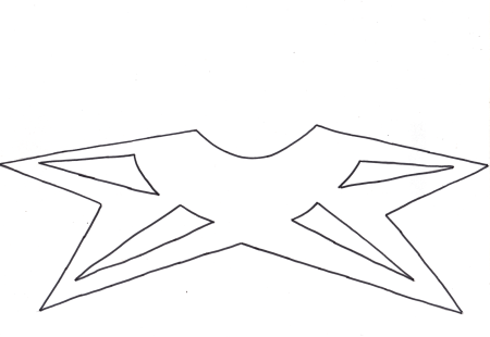 Вечный огонь трафарет на окно